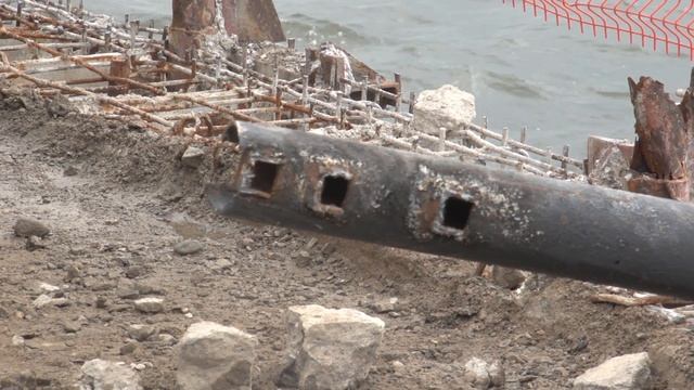 Ремонт первого участка моста Нижегородской ГЭС 17 07 2016 смотреть онлайн