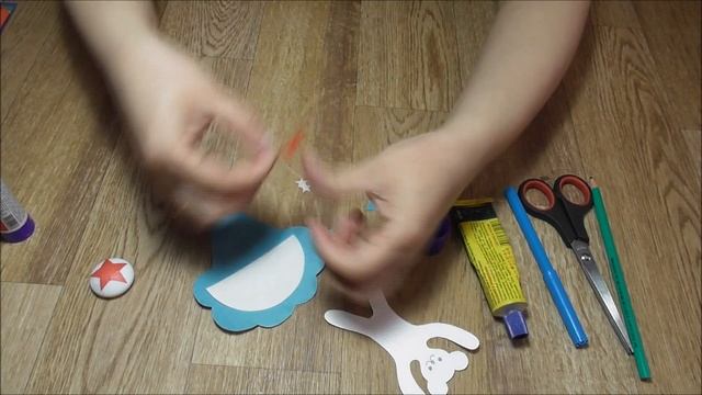 Поделки на 23 февраля своими руками. Открытка на 23 февраля. Подарок папе. смотреть онлайн