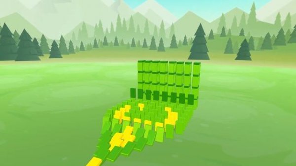 Падающие плитки домино - DOMINO