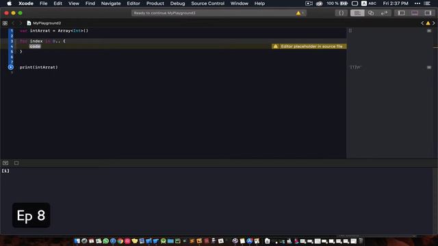 Массивы в Swift