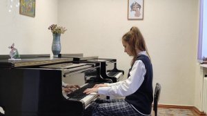 И.Пахельбель. Чакона f-moll, исп. Яна Зевакина