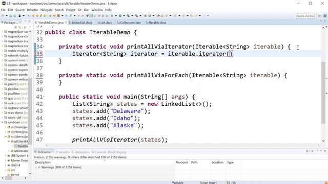 CSE231: Using Iterable смотреть онлайн