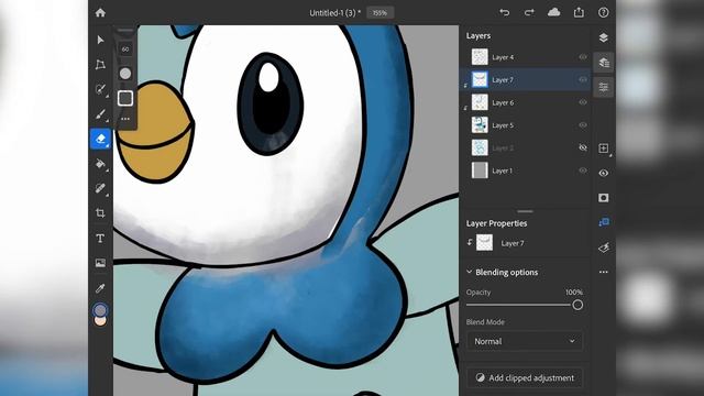 Adobe Photoshop vs Adobe Fresco 2020 | On iPad OS смотреть онлайн