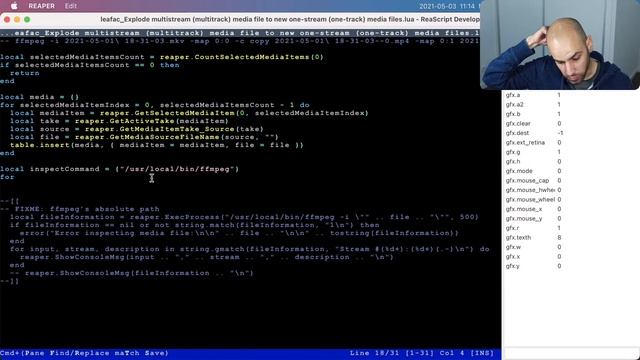 Live Coding: REAPER Action to Explode Multitrack Media Files · Part 2 смотреть онлайн