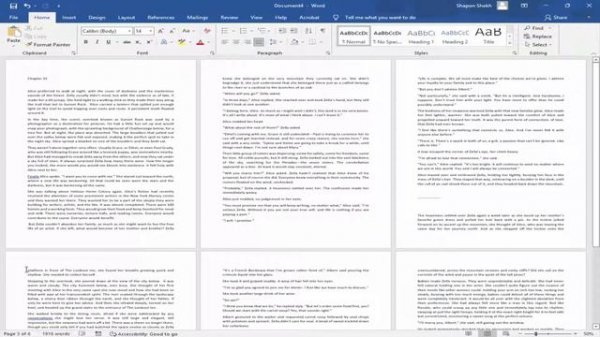 how to remove the page numbers from the first second and third page in Microsoft word