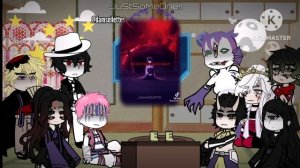 Uppermoons+muzan react to MALE Y/N as scaramouche 1/1