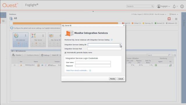 Monitoring SQL Server Integration Services (SSIS) with Foglight смотреть онлайн