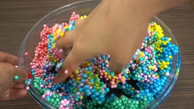 Making Crunchy Foam Slime With Funny Pipping Bags | GLOSSY SLIME | Satisfying ASMR Slime Videos #22 смотреть онлайн