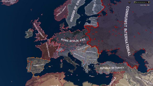 Magna Europa Timelapse - HOI4 Timelapse