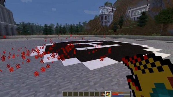 Minecraft: Particle Man Mod (Control Fire, Water, and Redstone!?)