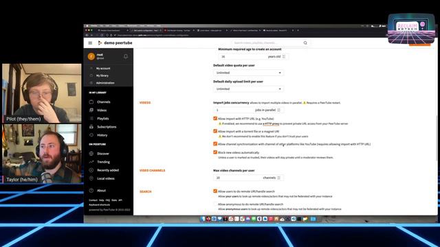Open Media Ecosystem: Peertube
