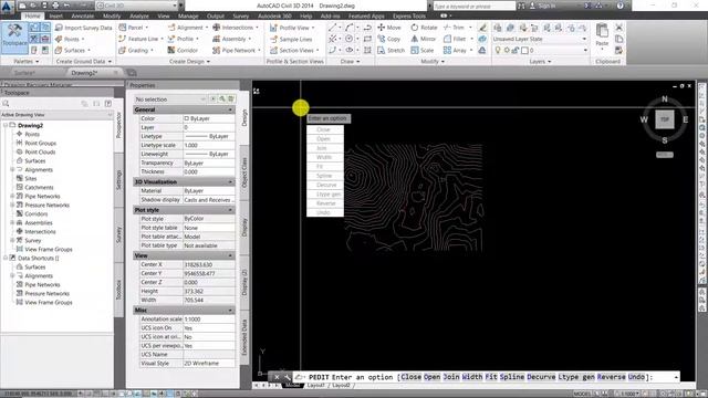 Cara Mengolah Gambar Kontur Yang Sudah Ter Explode di Autocad Civil 3d смотреть онлайн