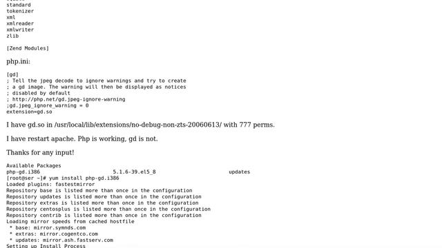 DevOps & SysAdmins: PHP 5.4 on CentOS 5 - GD Not Working (2 Solutions!!) смотреть онлайн