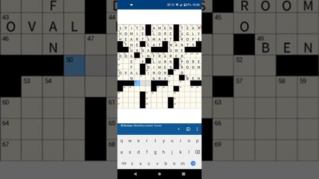 Solving the USA Today Crossword ★ 11/24/2021 (Wednesday puzzle) смотреть онлайн