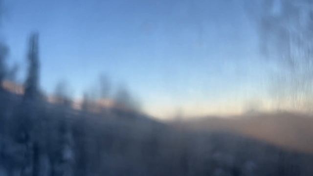 55; ШЕРЕГЕШ! Первый день зимы! Нереальный закат на горе!/VLOG 01.12.2022