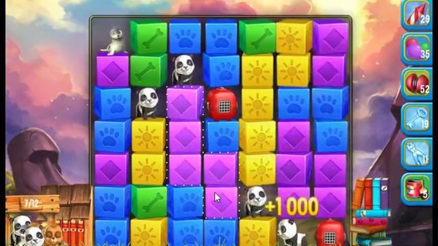 Pet Rescue Saga Level 1247 - NO BOOSTERS смотреть онлайн