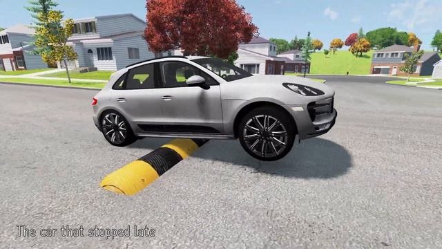 Cars Vs Speed Bump #25 - BeamNG Drive