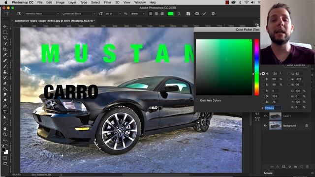 Tudo sobre a ferramenta de texto - Photoshop - Aula 05 смотреть онлайн