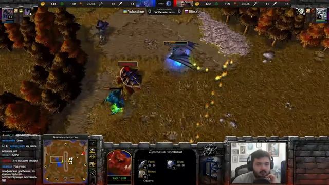 РАСЫ ИЗ КАМПАНИИ: Наги VS Эльфы Крови - Шоуматч в Warcraft 3 Reforged смотреть онлайн