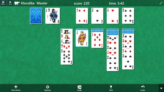Solitaire MASTER LEVEL- FOR BEGINNERS смотреть онлайн