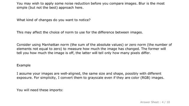 PYTHON : How can I quantify difference between two images? смотреть онлайн