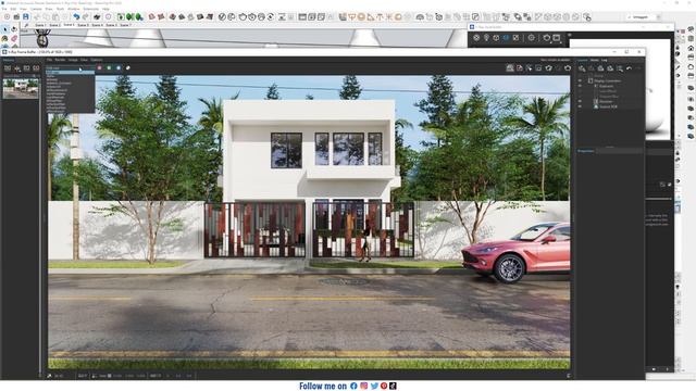 Ambient Occlusion Render Element in V-Ray 6 for SketchUp | Sketchup vray смотреть онлайн