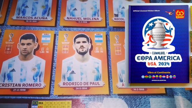 NUEVO ÁLBUM PANINI COPA AMERICA 2024 ✅ смотреть онлайн