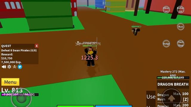 Efficient way to farm Swan Pirates (Blox Fruits Roblox) Found Fist Of Darkness in chest! смотреть онлайн