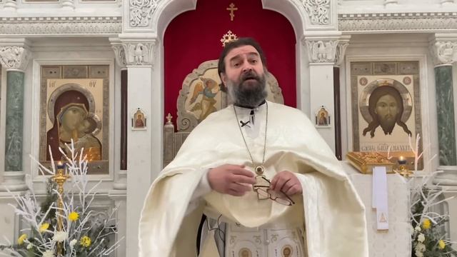 Протоиерей Андрей Ткачёв - Приблизилось Царствие Божие - ПОКАЙТЕСЬ! (2023.01.17) смотреть онлайн
