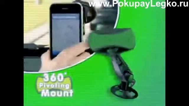 Универсальный держатель для телефонов, gps и планшетов GRIPGO (Грип Гоу),вращающийся на 360 градусо смотреть онлайн