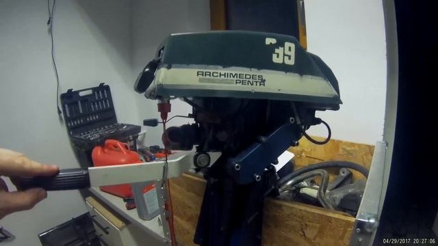 Archimedes Volvo Penta 39 First Start