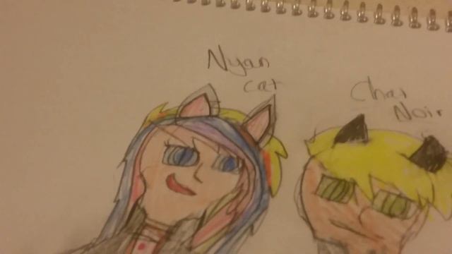 My first video ~chat noir and nyan cat~ смотреть онлайн