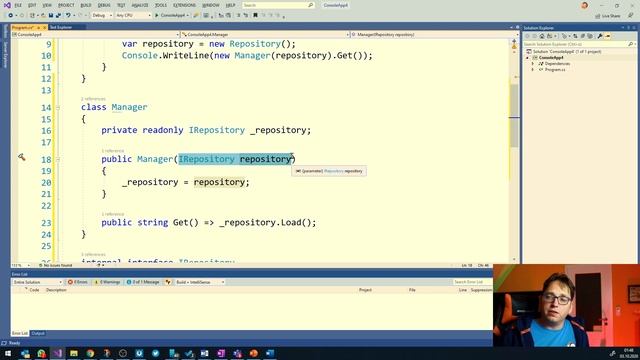 Dependency Inversion Principle (DIP) der SOLID Principles von Uncle Bob смотреть онлайн