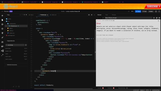 React Pagination E-Commerce Website in Under 25 Minutes - Tutorial смотреть онлайн