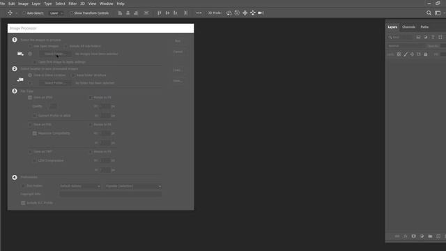 How to convert PSD To JPEG | multi folders convert jpeg | फोटोशॉप में PSD to JPEG में कैसे करें | смотреть онлайн