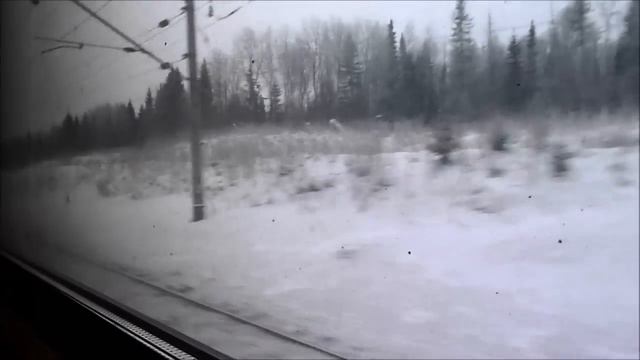 урал из окна поезда №16 смотреть онлайн