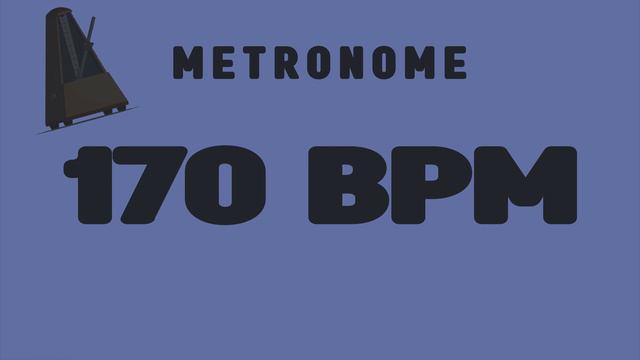 METRONOME 170 BPM смотреть онлайн