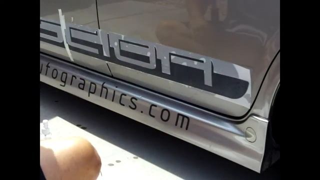Scion XB Side Graphic Install 2 смотреть онлайн