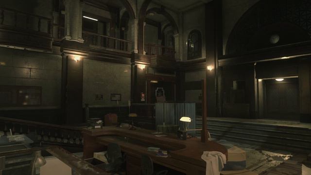 Resident Evil 2 Remake Ambience - RPD Main Hall - Gaming ambience - Rain sounds - Noise for Studyin смотреть онлайн
