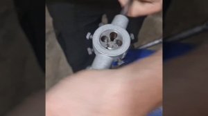 нарезка трапецеидальной резьбы M12 шаг 3 вручную