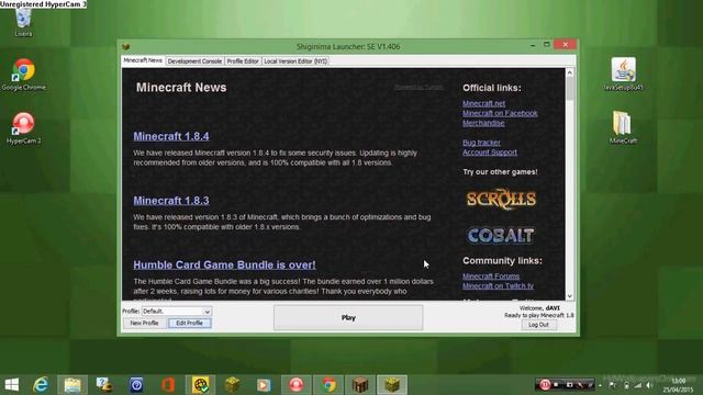 Como baixar e instalar Minecraft 1.8 - 2016 Atualizado! смотреть онлайн