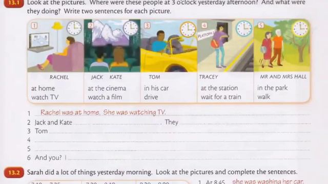 Essential Grammar in Use Unit 13: Past Continuous смотреть онлайн