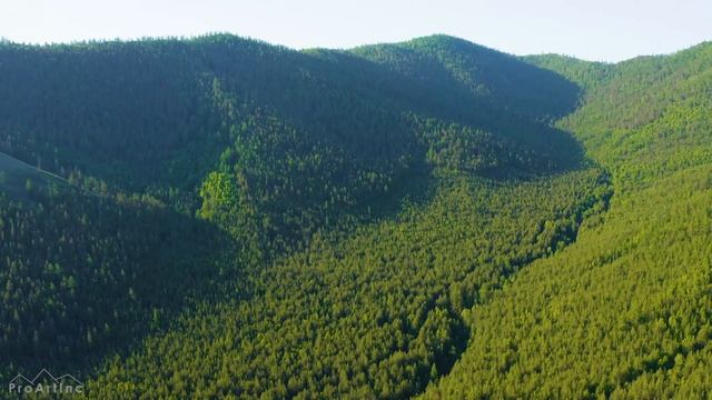 Ural Mountains from a Bird Eye View - 4K Ambient Drone Film - 6 HOURS смотреть онлайн