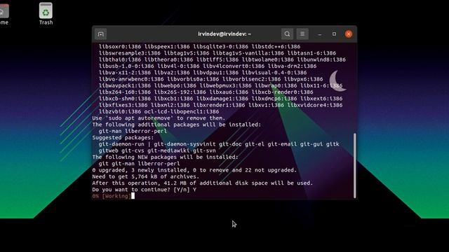 Instalando git ubuntu 20.10 смотреть онлайн