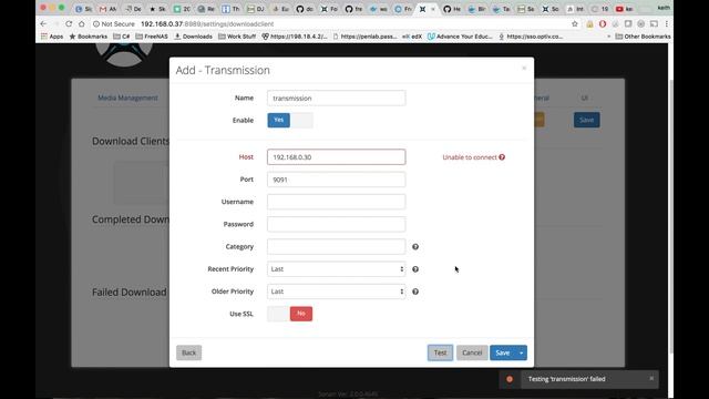Sonarr with Transmission on FreeNAS Corral Tutorial (watch updated version at v=rXAQdH5SSBA) смотреть онлайн