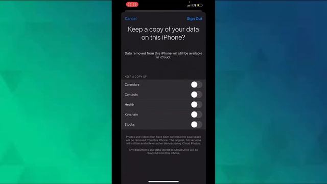 How to Sign out of iCloud on your iPhone смотреть онлайн