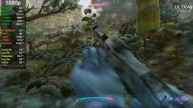 Avatar Frontiers of Pandora | RTX 3060 12GB | DLSS / FSR 3 Frame Generation смотреть онлайн
