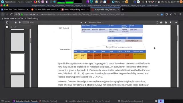 SIM Cards [Running Their Own OS/Browser/Processor] Are Vulnerable To SIM Jacking via S@T/WIB смотреть онлайн