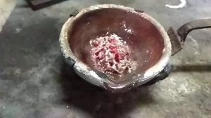 Плавка Металла Горелкой в тигле ®️