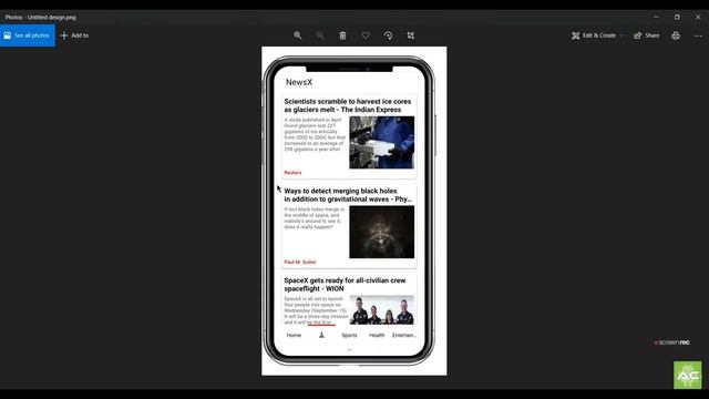 || News App using News API || Model class and Retrofit || смотреть онлайн